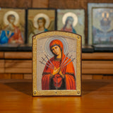 Икона Богородица Семистрельная