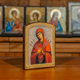 Икона Богородица Семистрельная
